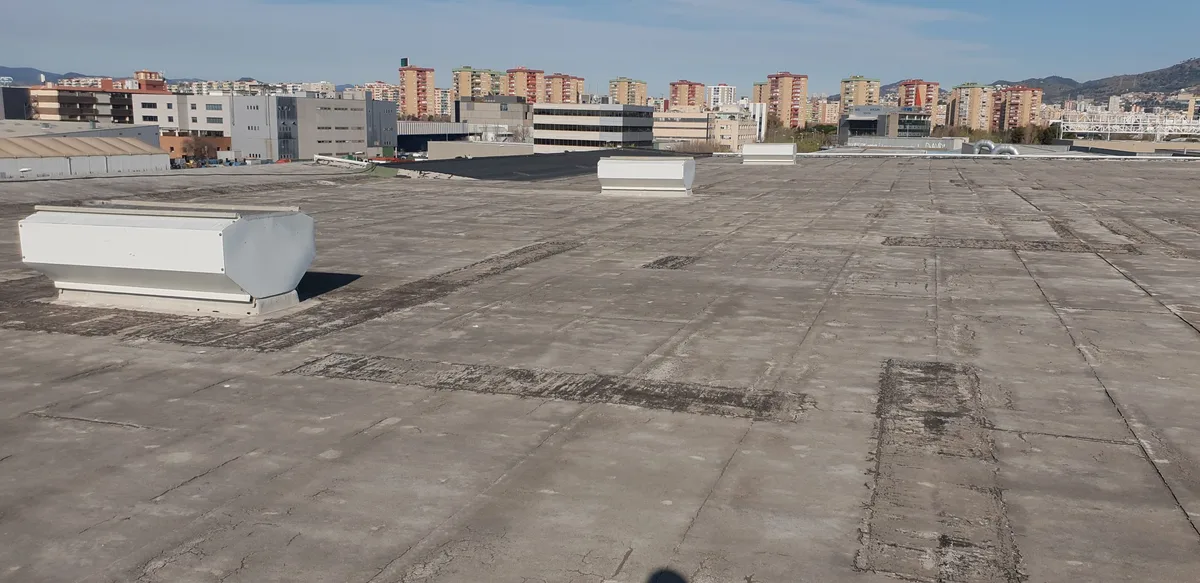 Impermeabilización de una cubierta en Barcelona — foto 1