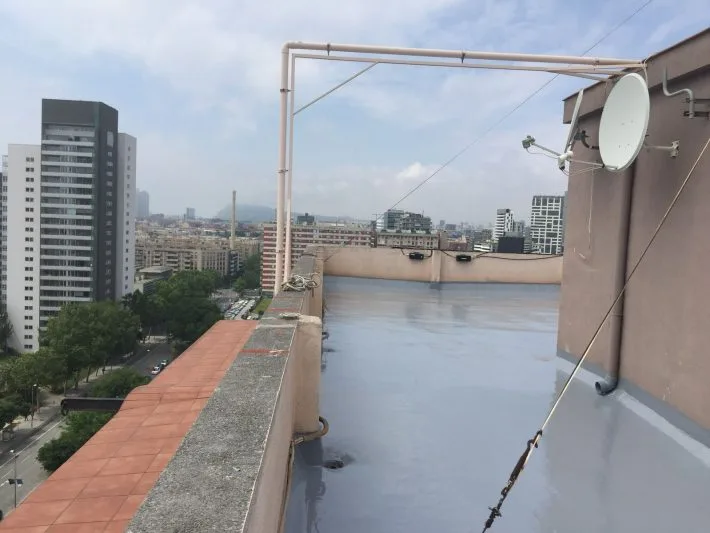 Rehabilitación de terraza en Barcelona — foto 1